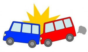 自動車の追突事故