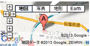 仙台東口かえで整骨院整骨院GoogleMap